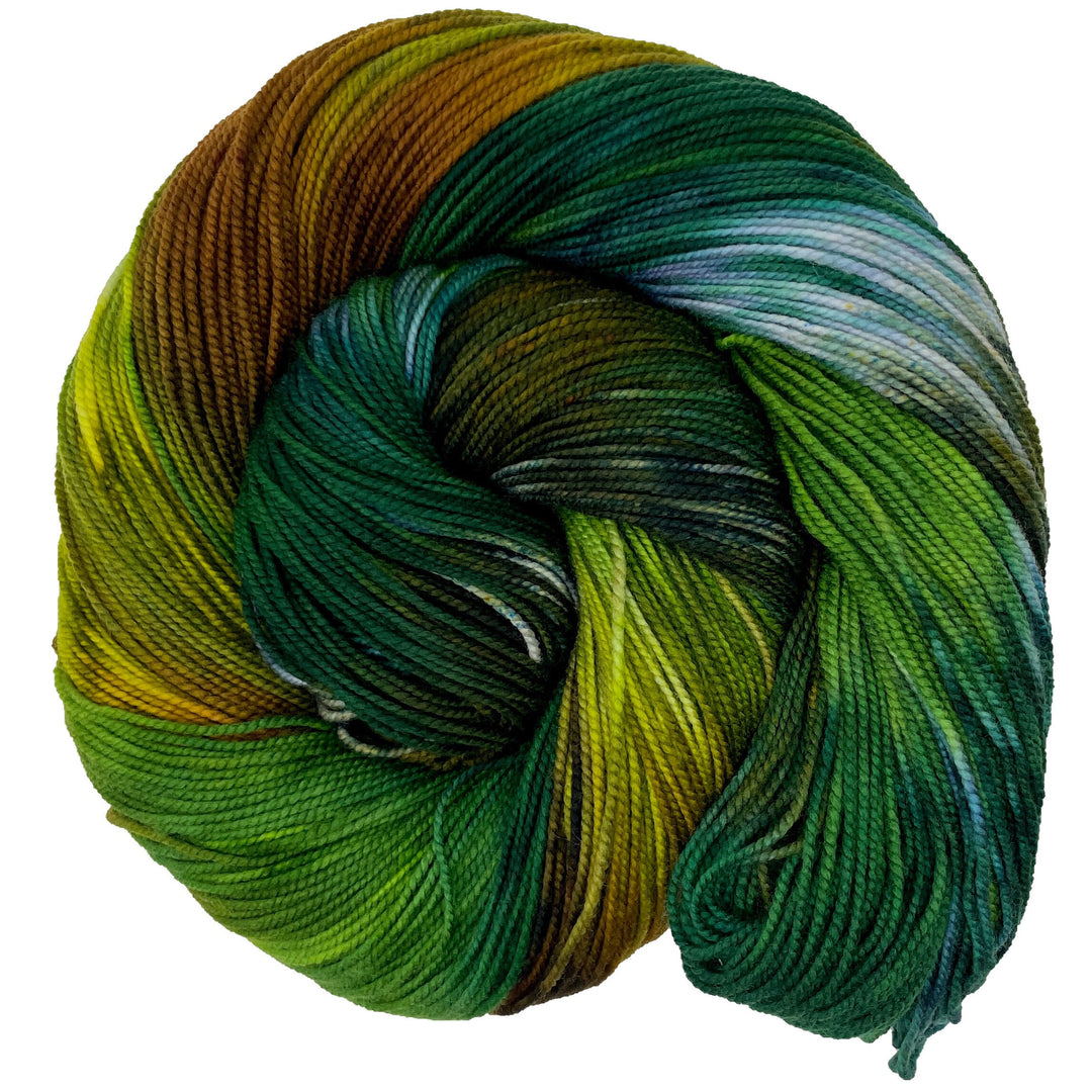 Olympic National Park - Hand dyed yarn - Mohair - Fingering - Sock - DK - Sport - Worsted - Bulky - Variegated National Parks