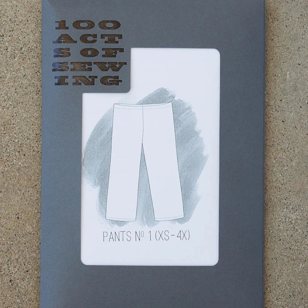 100 Acts of Sewing Pants No. 1