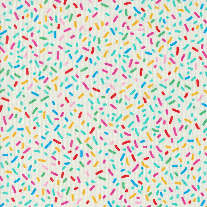 Snack Shack Cream Life is Better with Sprinkles by Crystal Manning for Moda / 11947 11 / Half yard continuous cut (Copy)