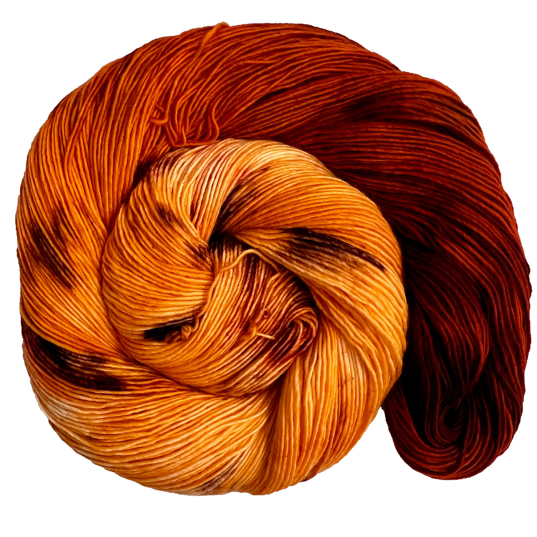 Hand dyed SW Merino & Nylon Yarn, 400 Yd