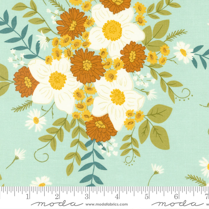 CLEARANCE Sky Country Floral Ponderosa by Stacy Iest Hsu for Moda / 20860 17 / FULL yard continuous cut