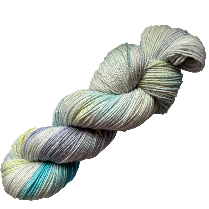 Moonstone - Hand dyed yarn - Mohair - Fingering - Sock - DK - Sport - Worsted - Bulky - Variegated Yarn