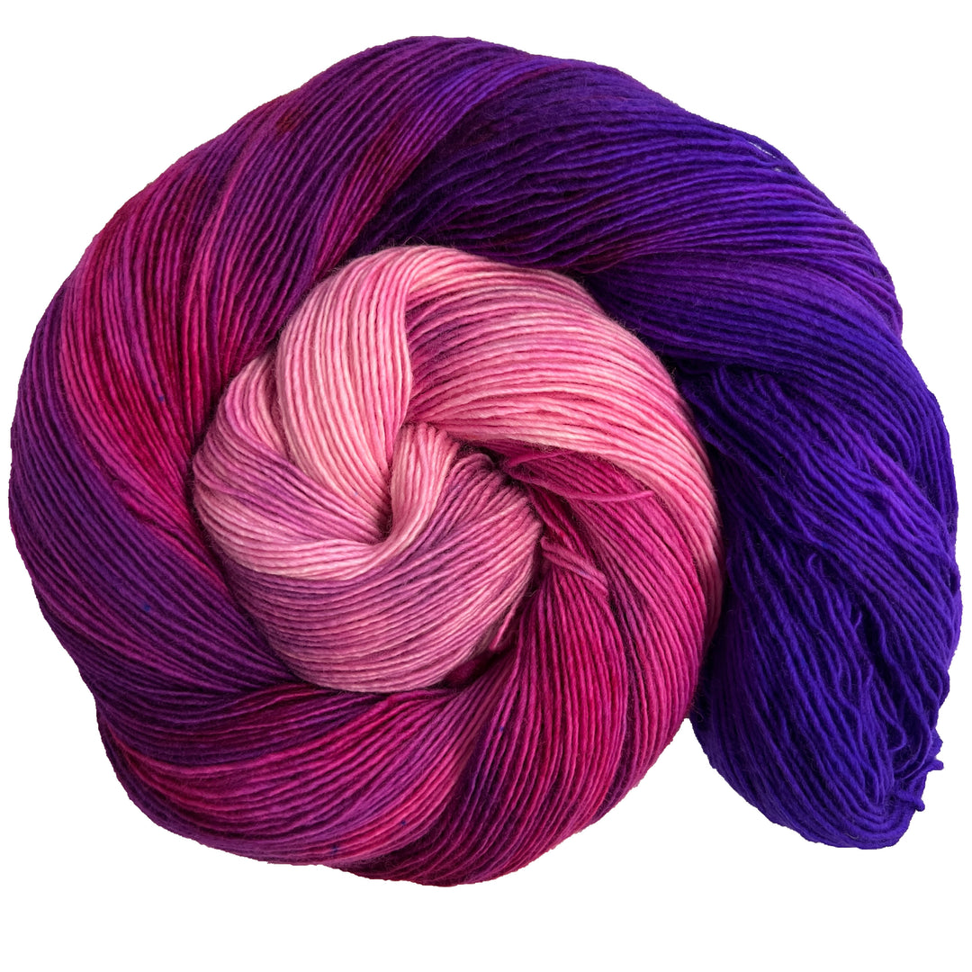 Fireweed - Hand dyed yarn - Mohair - Fingering - Sock - DK - Sport - Worsted - Bulky - Variegated Yarn