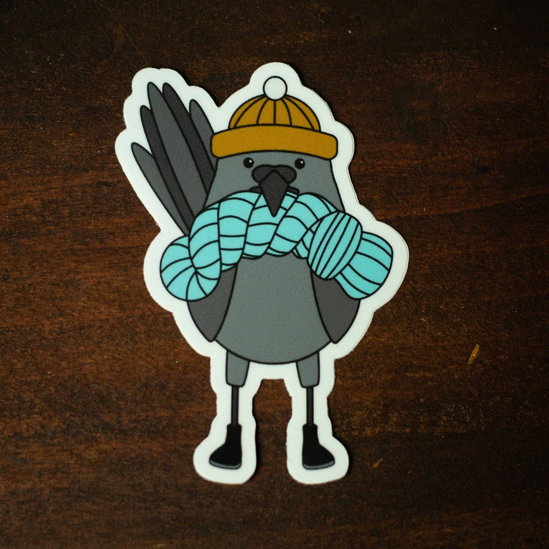 Raven Yarn Sticker