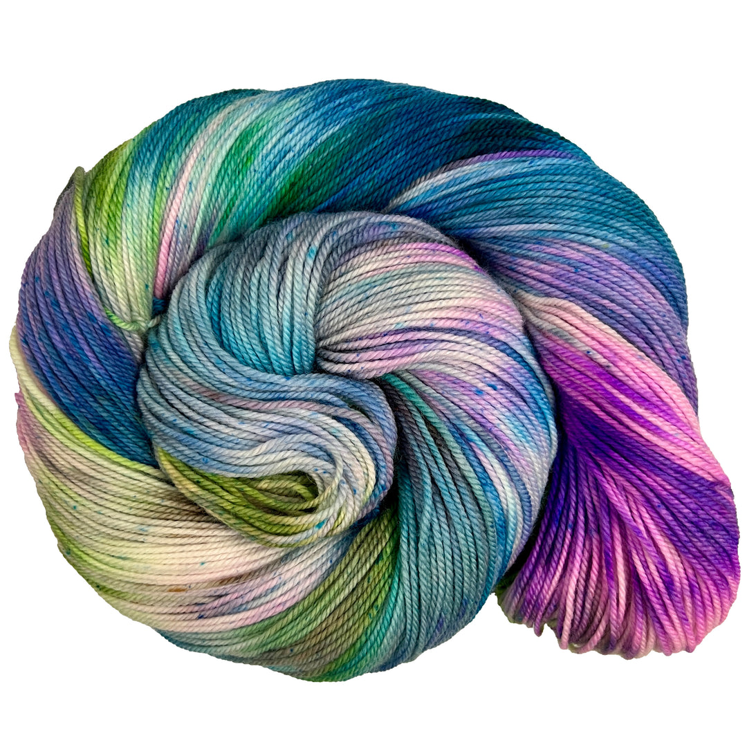 Violent Affections - Hand dyed yarn - Mohair - Fingering - Sock - DK - Sport - Worsted - Bulky - Variegated Yarn