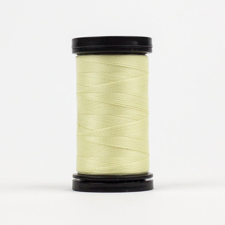 Wonderfil Ahrora 40wt glow in the dark polyester thread -  AR03 Ivory / hand & machine stitching thread