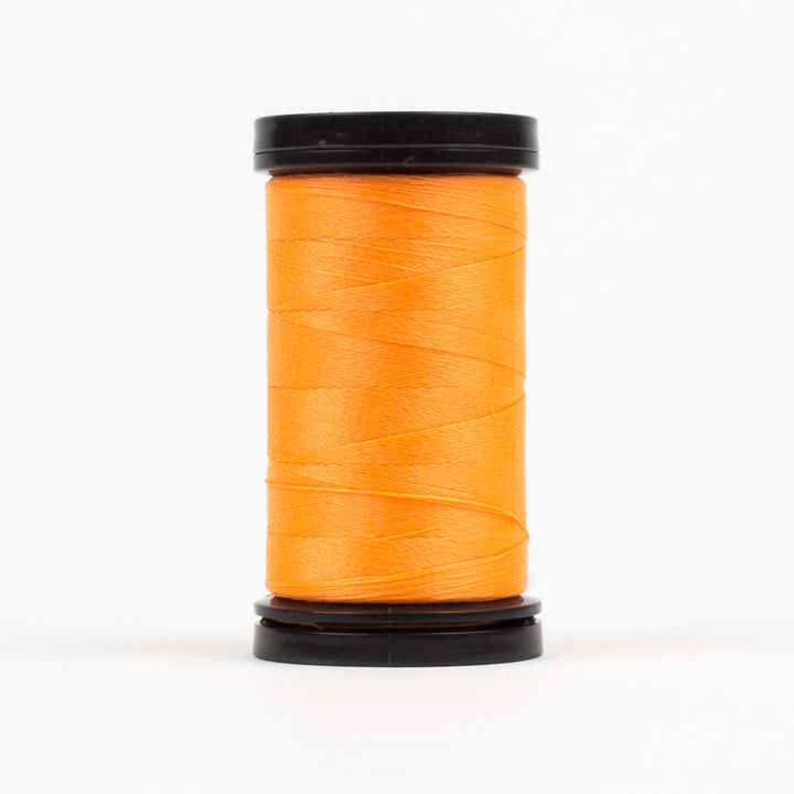 Wonderfil Ahrora 40wt glow in the dark polyester thread -  AR05 Orange / hand & machine stitching thread