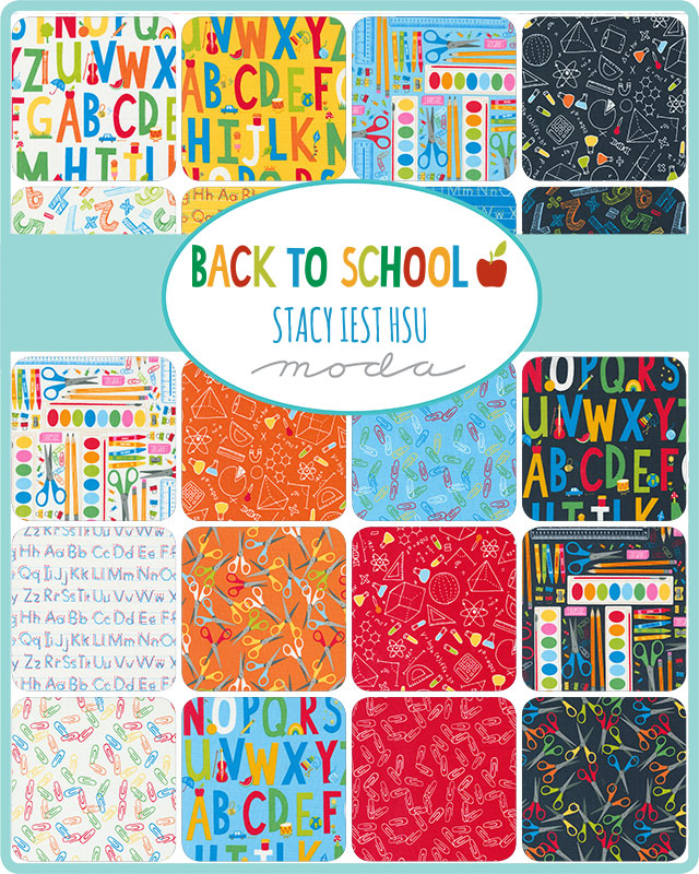 CLEARANCE Back to School by Stacy Iest Hsu Charm Pack