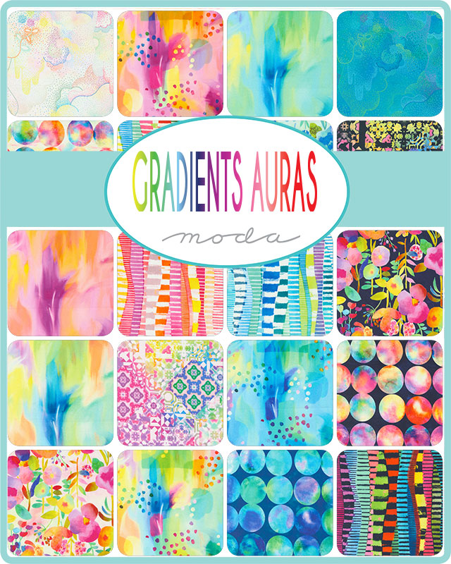 Gradients Auras by Moda Charm Pack