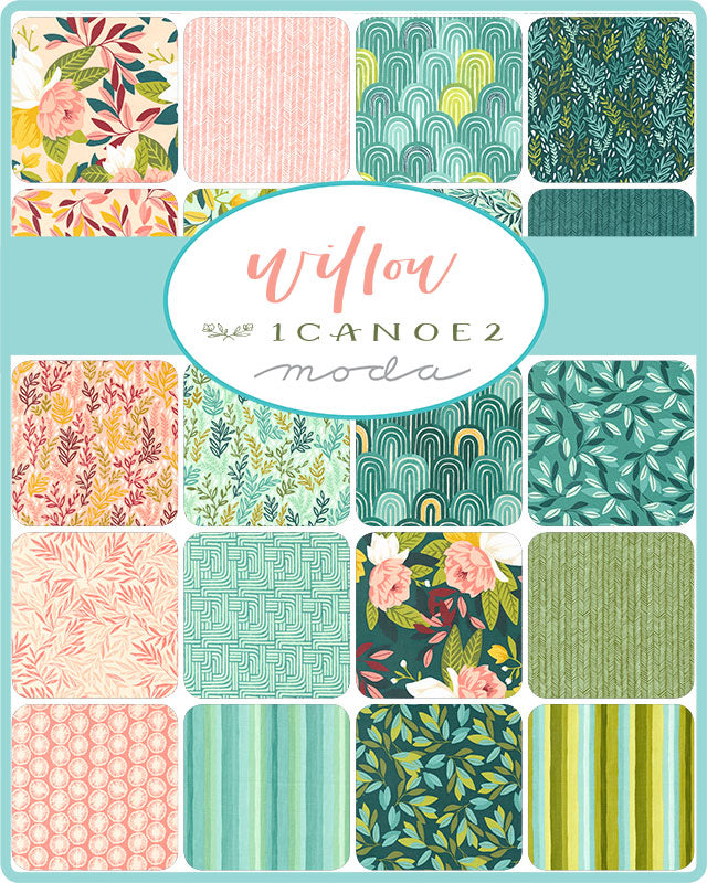 Willow by 1 Canoe 2 Fat Quarter Set 29 pieces