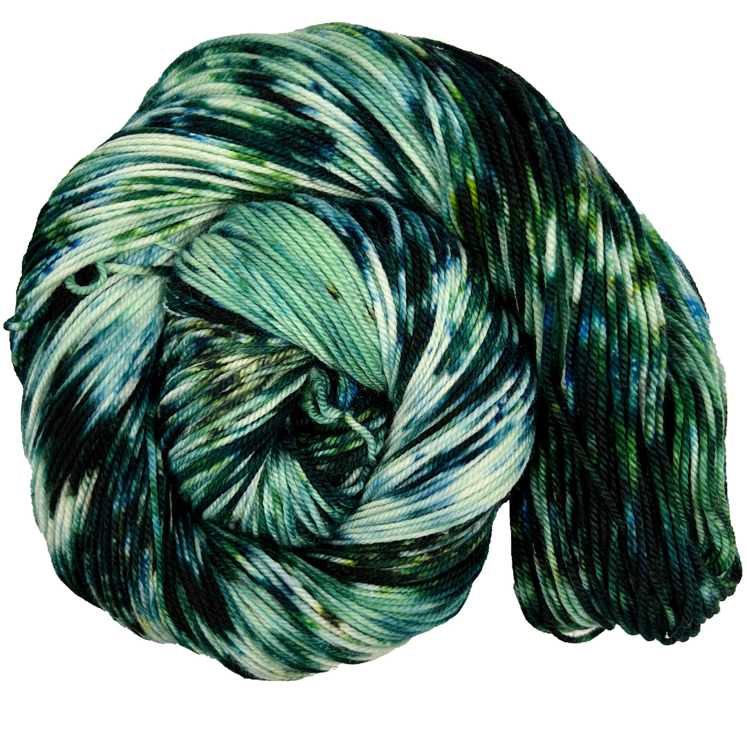 Most Ardently - Hand dyed yarn - Mohair - Fingering - Sock - DK - Sport - Worsted - Bulky - Variegated Yarn