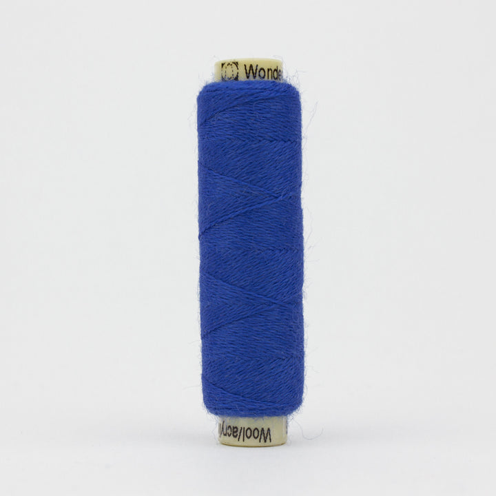 Wonderfil Ellana 12wt wool/acrylic -  EN56 Crystal Blue / hand applique & stitching thread