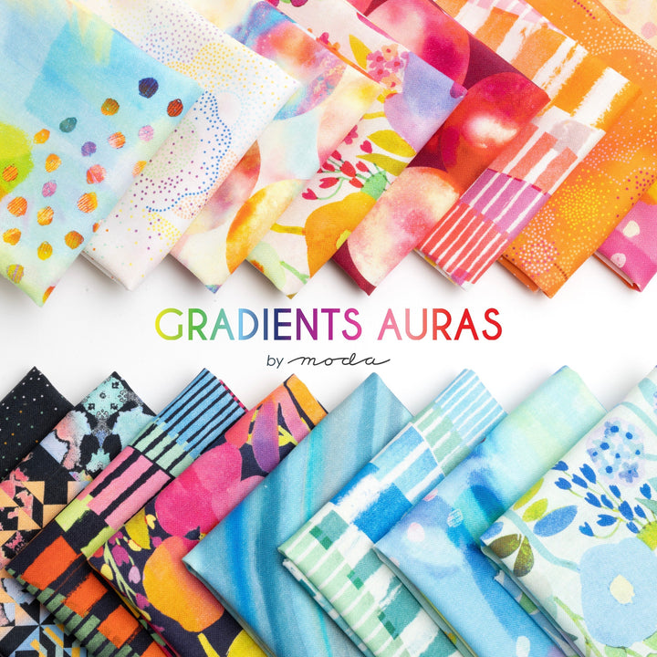 CLEARANCE Gradients Auras Prism Watercolor Wave Ombre for Moda / 33736 11 / FULL yard continuous cut