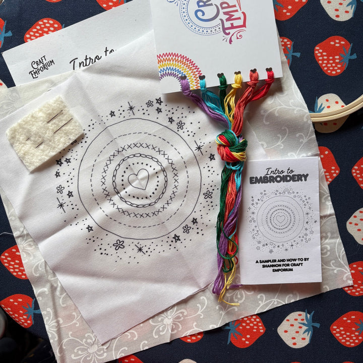 Intro to Embroidery kit