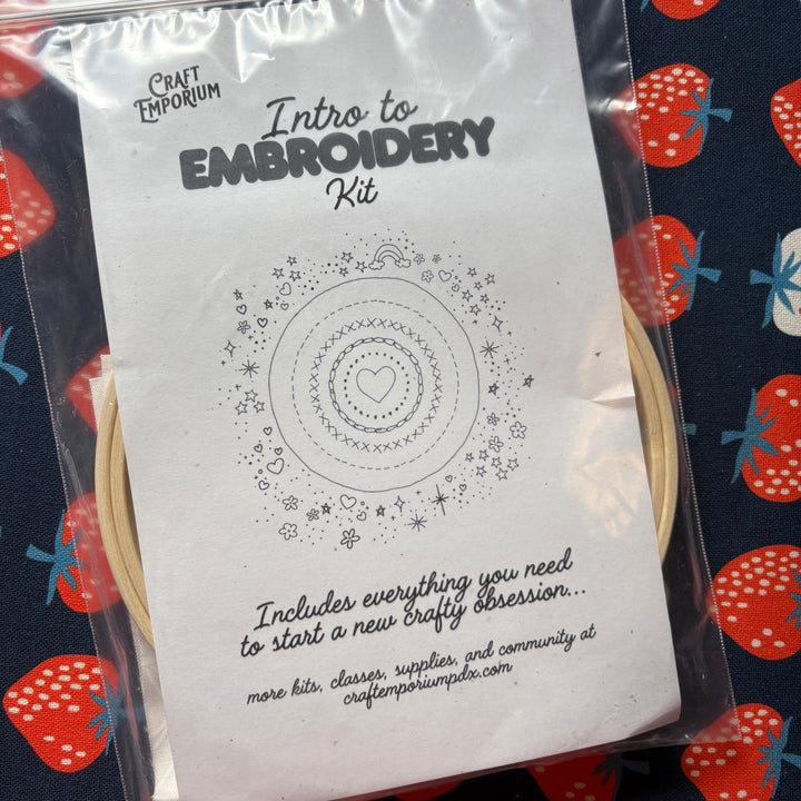 Intro to Embroidery kit