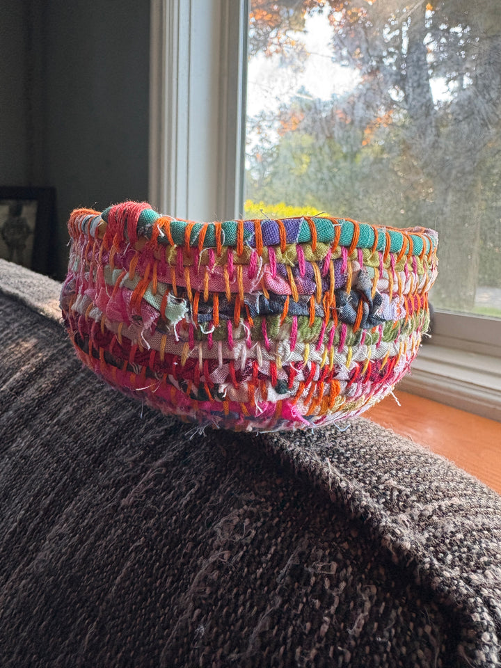 Workshop: Fabric-Wrapped Rope Baskets 5/28/25, 6-8pm