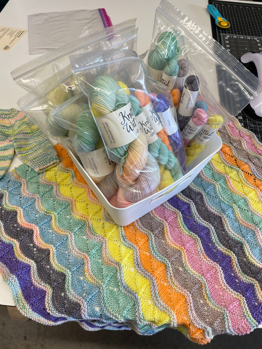 Bounce Blanket kit in Ooh Baby Baby palette