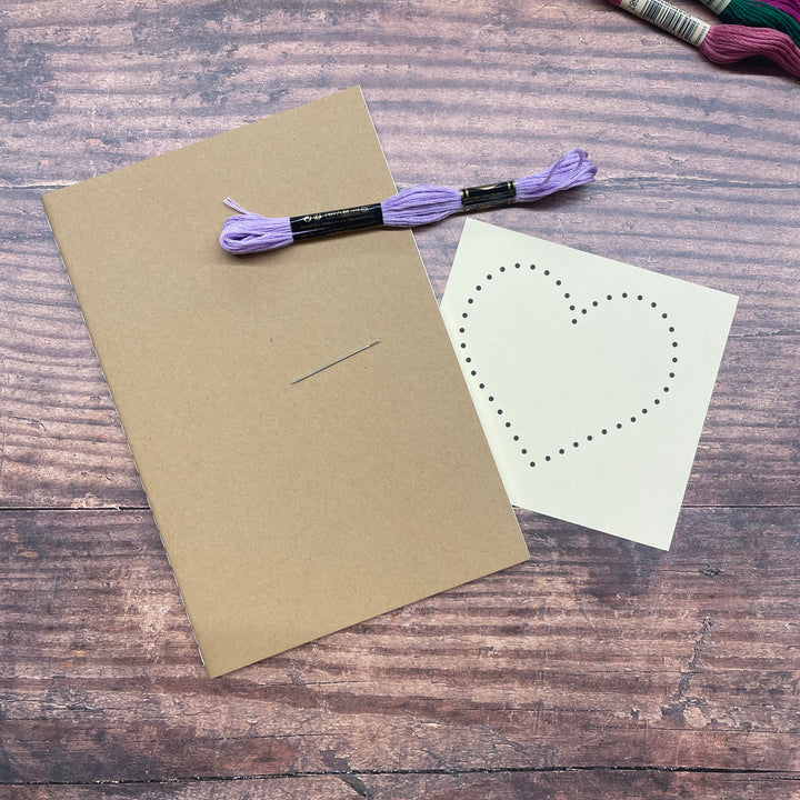 Heart Notebook String Art Kit