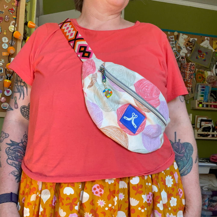 Workshop: Make a Fanny Pack/Crossbody Bag, 6/8/24, 12:30-4pm