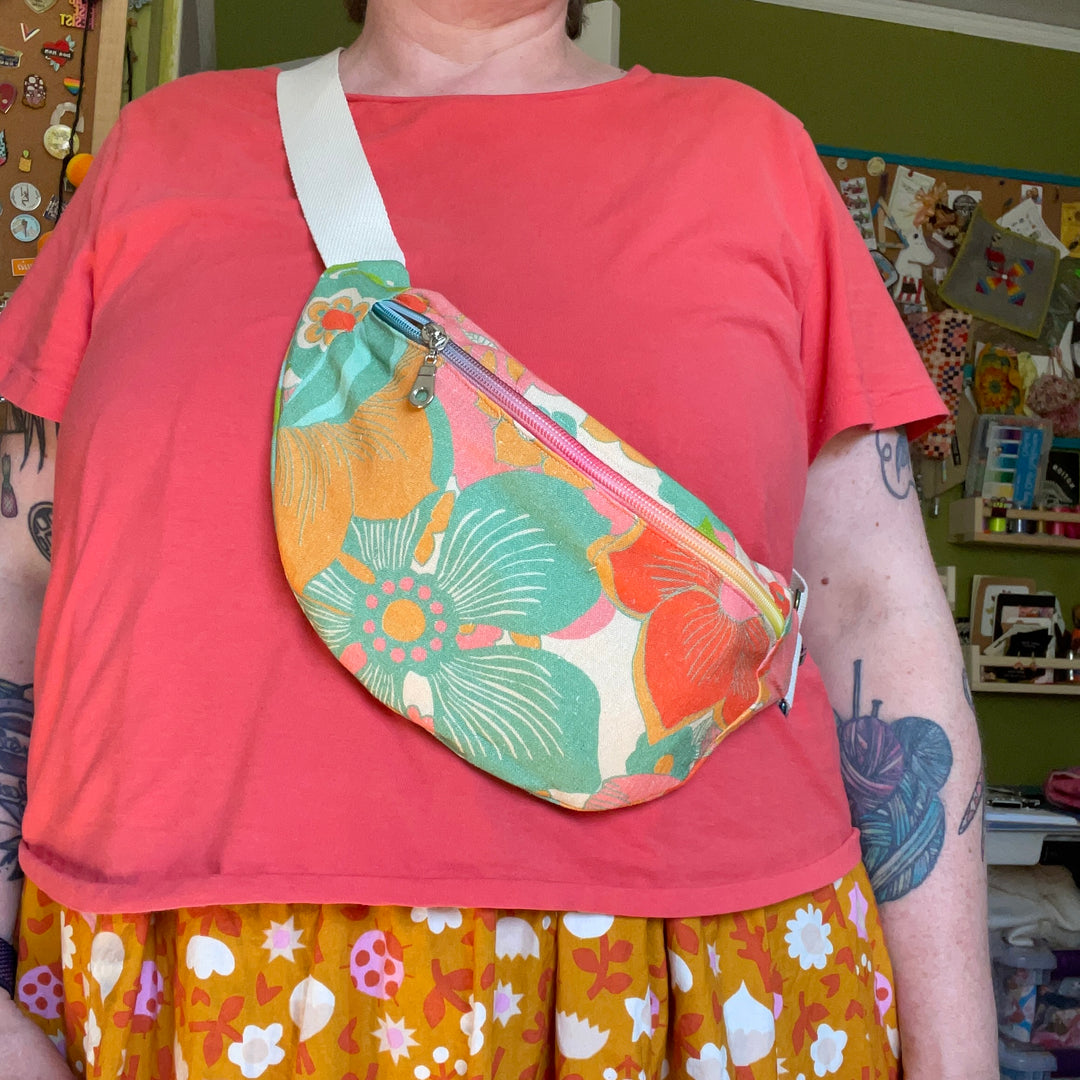 Workshop: Make a Fanny Pack/Crossbody Bag, 6/8/24, 12:30-4pm