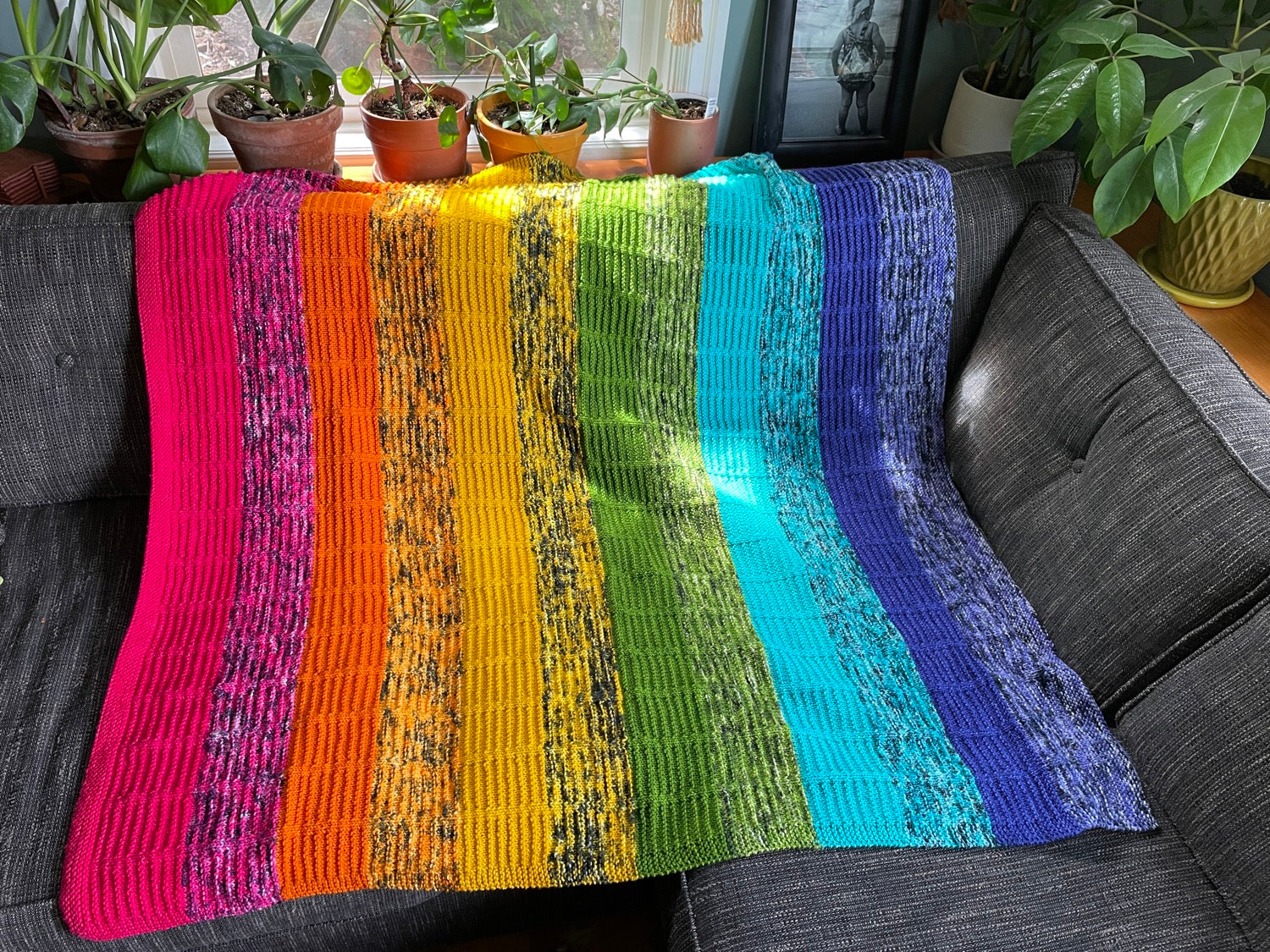 Textured Knit Blanket Pattern (free!) – Craft Emporium