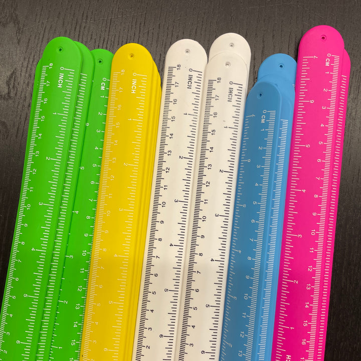 Measuring Tape Snap Bracelets