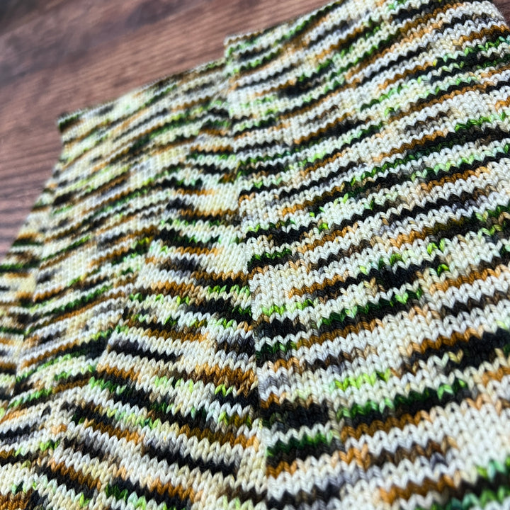 Ewe Tubes 60-stitch full skein tube in Knitted Wit Sock: Martin Luther King Jr NHP