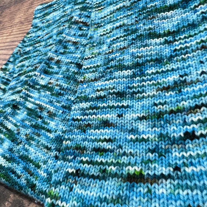 Ewe Tubes 60-stitch full skein tube in Knitted Wit Sock: Montezuma Castle NM