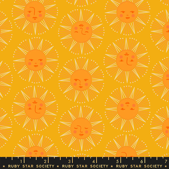 Rise and Shine Buttercup Sundream Fabric Yardage by Melody Miller for Ruby Star Society / RS0078 14 / Half yard continuous cut