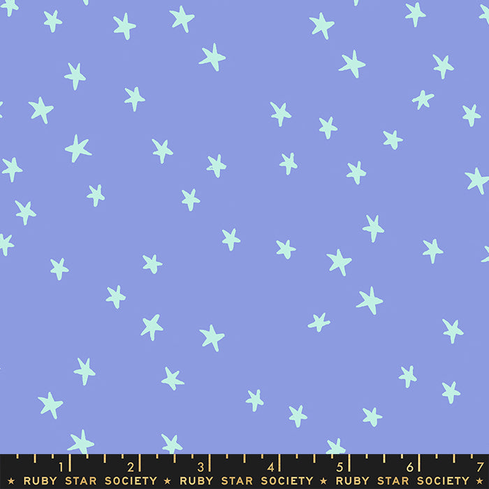 Starry Dusk Star Fabric by Alexia Marcelle Abegg for Ruby Star Society / RS4109 57 / Half yard continuous cut