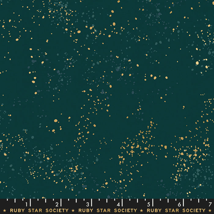 Speckled Pine Metallic Fabric by Rashida Coleman Hale for Ruby Star Society / RS5027 58M / Half yard continuous cut