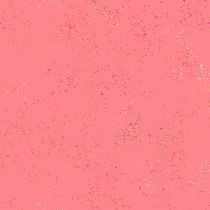 Speckled Sorbet Metallic Fabric by Rashida Coleman Hale for Ruby Star Society / RS5027 92M / Half yard continuous cut