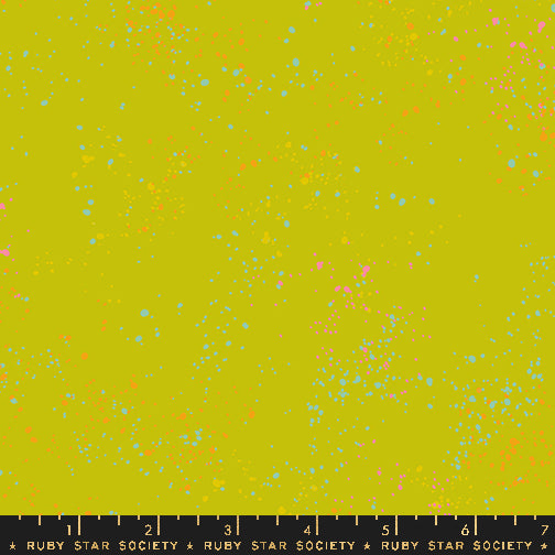 Speckled Pistachio Fabric by Rashida Coleman Hale for Ruby Star Society / RS5027 113 / Half yard continuous cut