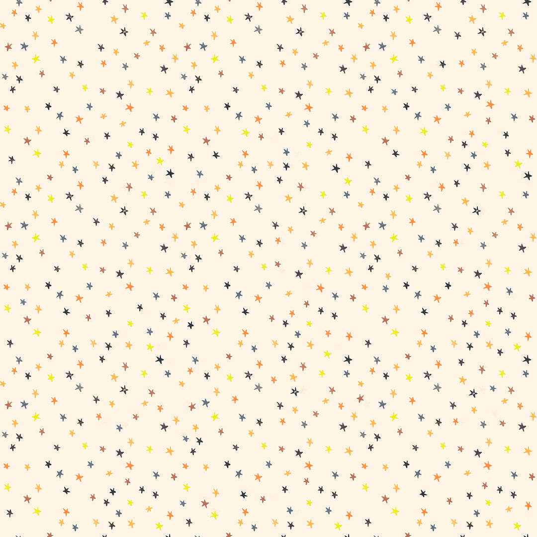 Good Spirits Halloween Rainbow Mini Starry Fabric Collaborative Collection for Ruby Star Society / RS5142 11 / Half yard continuous cut