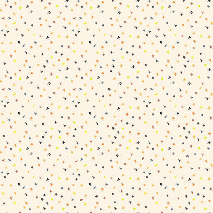 Good Spirits Halloween Rainbow Mini Starry Fabric Collaborative Collection for Ruby Star Society / RS5142 11 / Half yard continuous cut