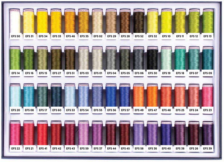 Wonderfil Efina 60wt cotton -  EFS58 Lavender / hand applique & stitching thread