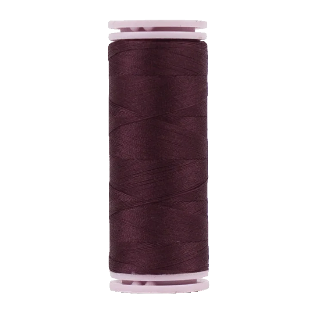 Wonderfil Efina 60wt cotton -  EFS26 Black Cherry / hand applique & stitching thread