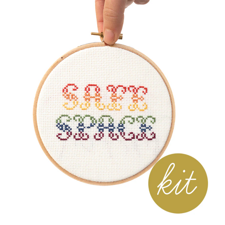 Safe Space Junebug & Darlin Cross Stitch Kit