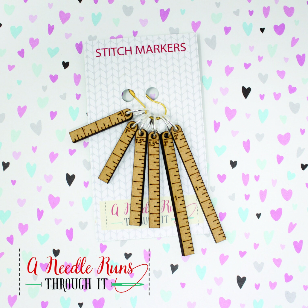 Little Rulers Stitch Marker Set