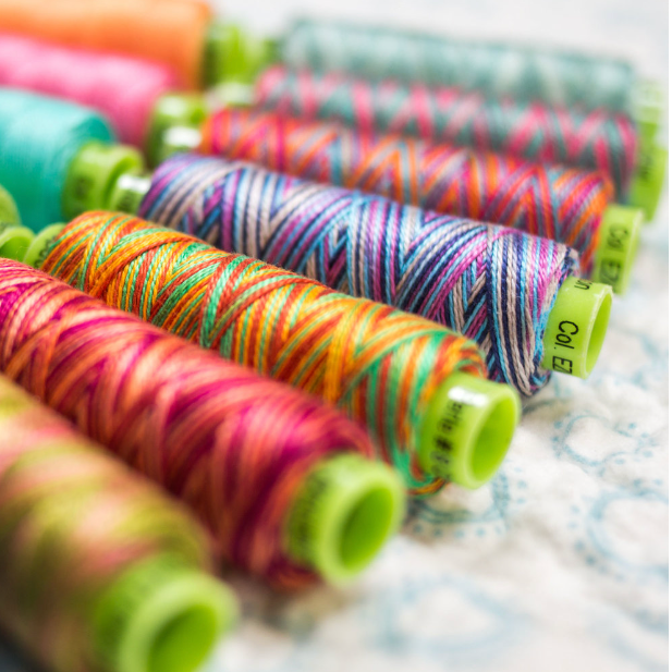 Wonderfil Eleganza Perle Cotton Thread #5 Sue Spargo -  EZM5-42 Graffiti / embroidery stitching thread
