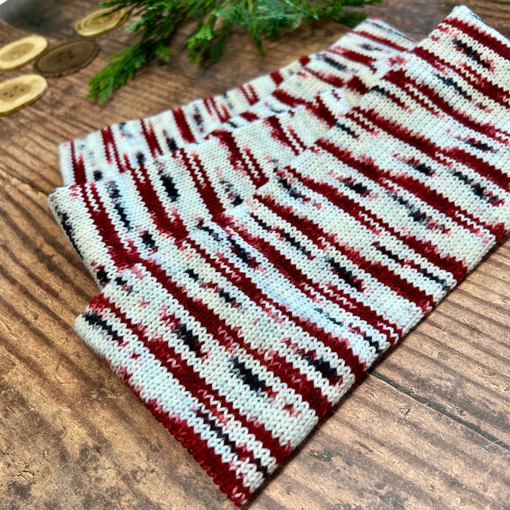 Ewe Tubes 60-stitch full skein tube in Knitted Wit Sock: Tuskegee Airmen NHS