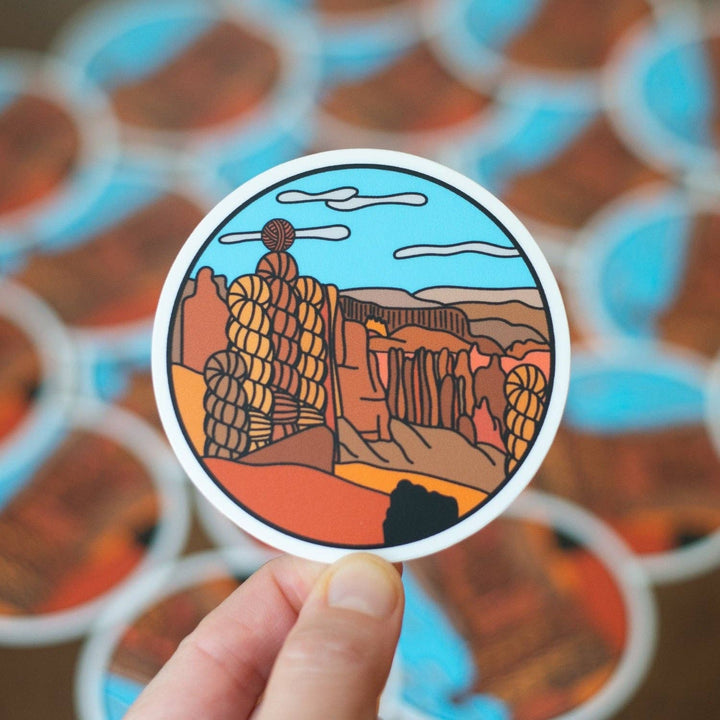 Bryce Canyon Knitional Park Sticker