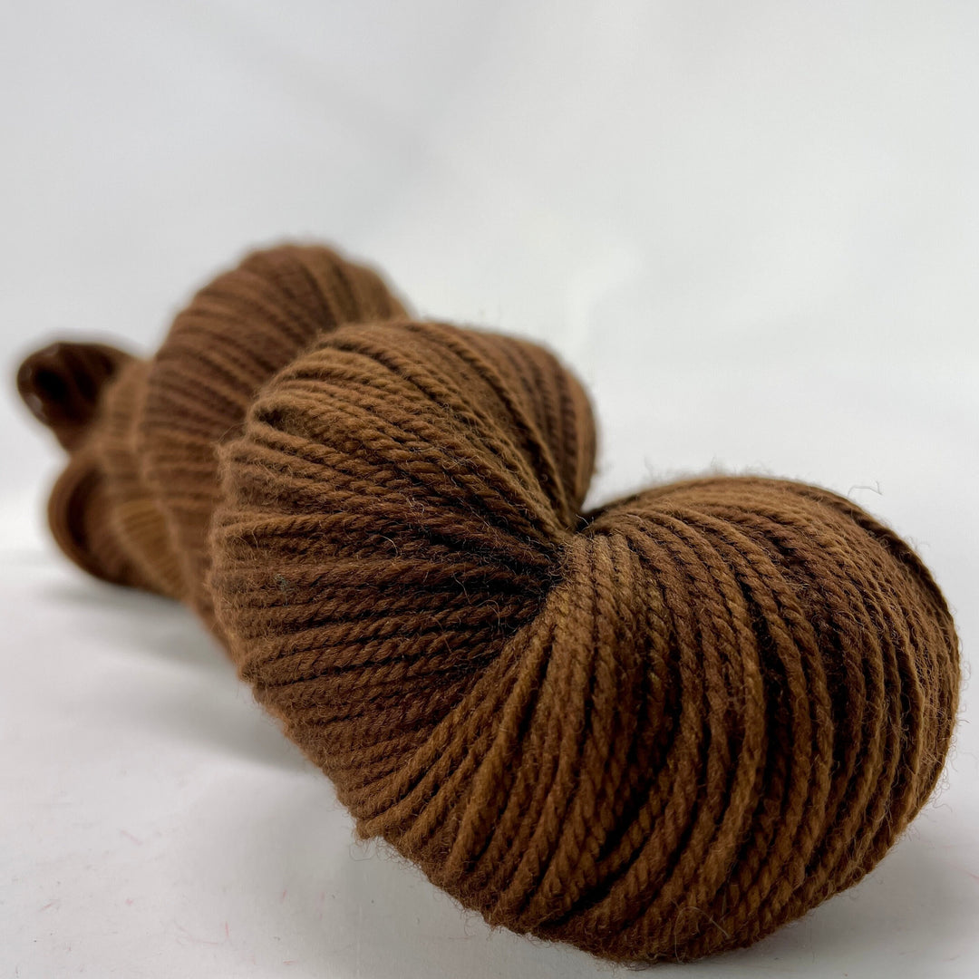 Spicy Chai - Hand dyed yarn - Mohair - Fingering - Sock - DK - Sport -Boucle - Worsted - Bulky - Happy Birthday