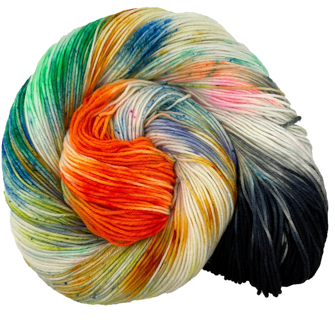 African Burial Grounds National Monument - Hand dyed yarn - Mohair - Fingering - Sock - DK - Sport - Worsted - Bulky - Variegated