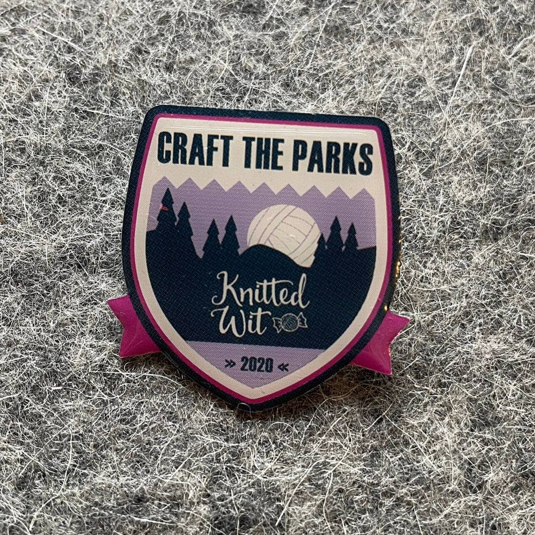 2020 Knitted Wit Craft the Parks Enamel Pin