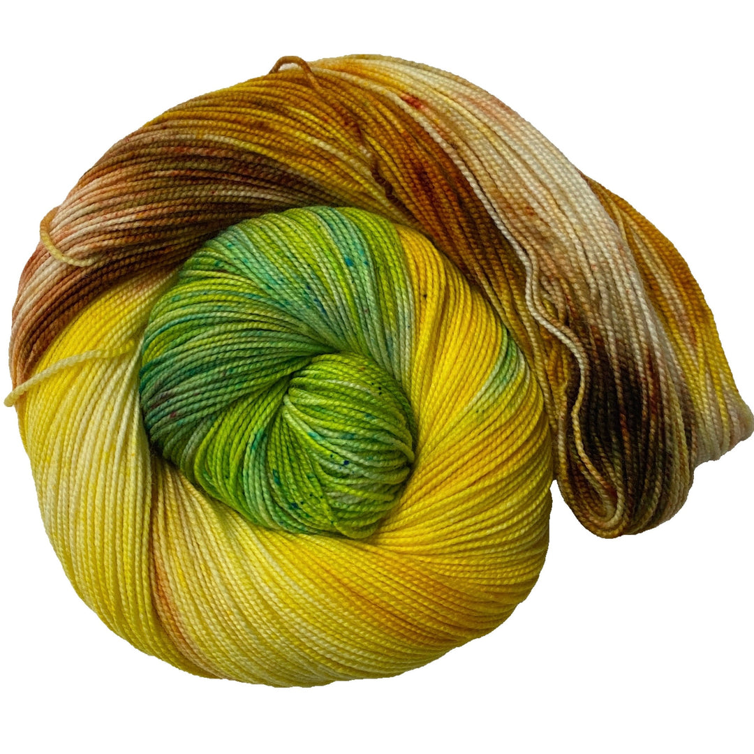 Yule - Hand dyed yarn - Mohair - Fingering - Sock - DK - Sport - Worsted - Bulky - Variegated yarn