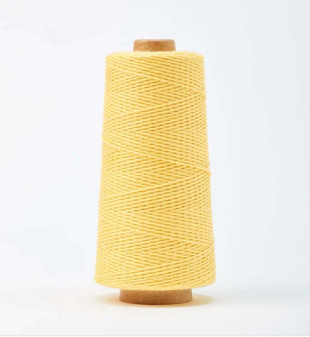 Gist Beam 3/2 organic cotton weaving yarn LEMON yellow