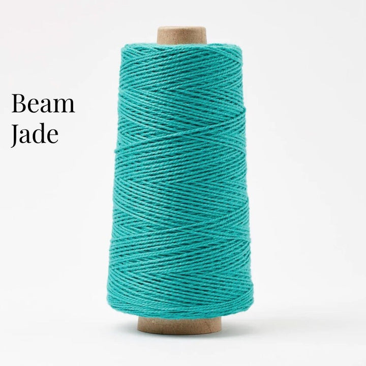 Gist Beam 3/2 organic cotton weaving yarn JADE green