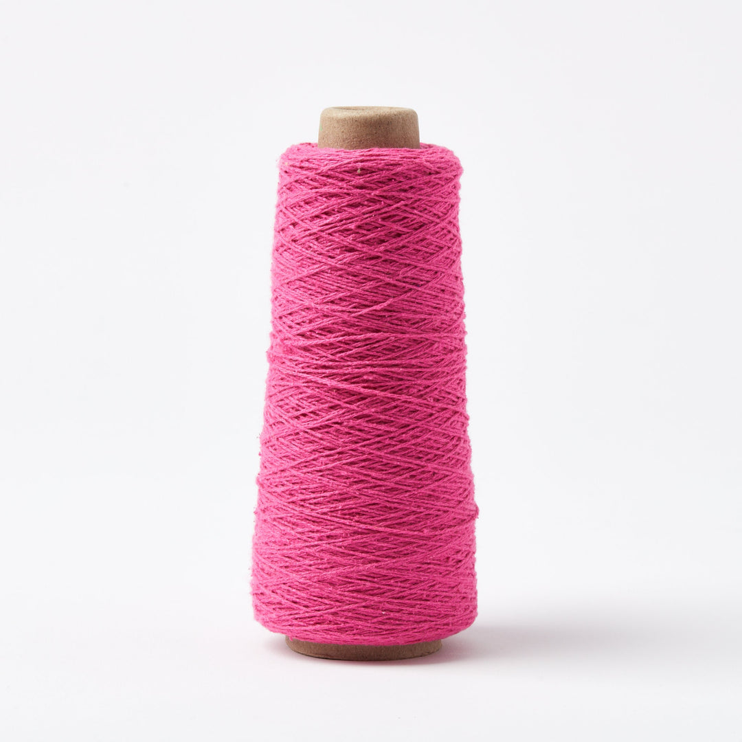 Sero 3/15 silk noil yarn weaving yarn DRAGONFRUIT