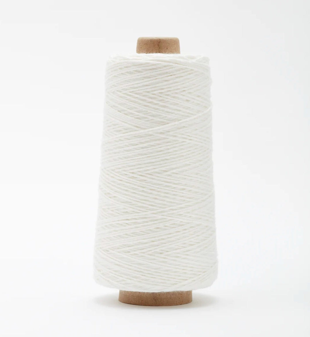 Gist Beam 3/2 organic cotton weaving yarn WHITE